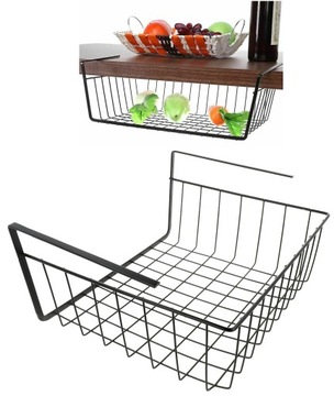 ОРГАНАЙЗЕР КОРЗИНА ПОЛКА МЕТАЛЛ ПОД ШКАФОМ 30СМ