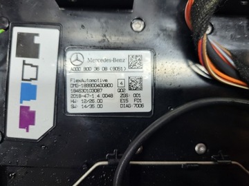 LAMPA OSVĚTLENÍ MERCEDES W176 A0009003608