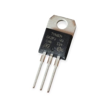 TYN804RG TYRYSTOR 800V 4A 2.5A TO220AB