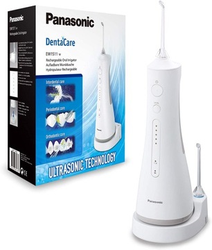 Irygator do zębów bezprzewodowy Panasonic EW1511 biały