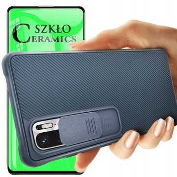 Etui OXYGEN CC Redmi Note 10 5G + szkło CERAMIC