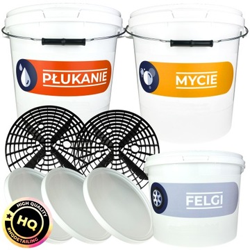 ZESTAW GranAuto WIADRA do mycia auta + SEPARATOR