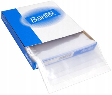 Koszulki krystaliczne na dokumenty Bantex A4 45MIC 100 szt