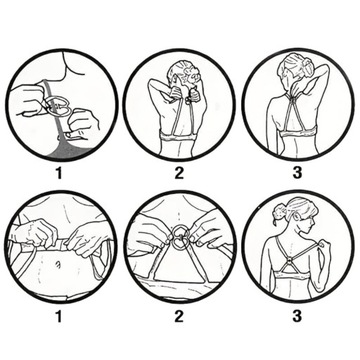 4x CLIPS НАБОР ЗАЖИМОВ ДЛЯ БРЮКА 4 шт.