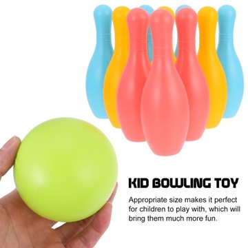 Оборудование для боулинга Пластиковые кегли Игры с мячом