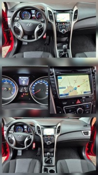 Hyundai i30 II Hatchback 5d 1.4 CRDi 90KM 2015 Hyundai i30 1.4d 90PS Navi Kamera Led Serwis ASO Gwarancja, zdjęcie 9
