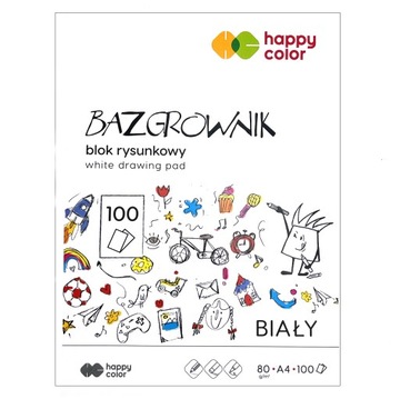 Blok rysunkowy A4 Happy Color