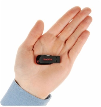 Флеш-накопитель SanDisk Cruzer Blade USB 2.0, 64 ГБ