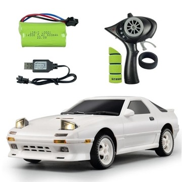 LDRC LD1802 RX7 RTR 1/18 2,4G 2WD ESP Gyroscope RC Pojazdy samochodowe LED