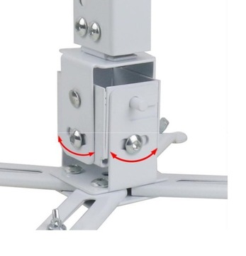КРОНШТЕЙН ДЛЯ ПОТОЛОЧНОГО НАСТЕННОГО ПРОЕКТОРА 3в1