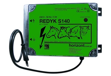 Elektryzator sieciowy pastuch elektryczny 4,4J Redyk S140 na owce dla owiec