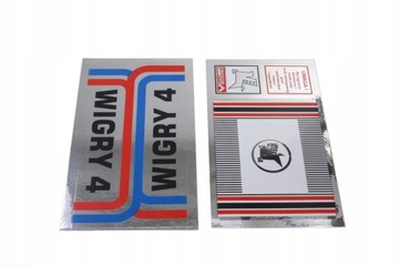 ROWER NAKLEJKA ROMET PREDOM WIGRY 4 160x100mm