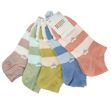 10 ЖЕНСКИХ ЦВЕТНЫХ ХЛОПКОВЫХ НОСКОВ ПРЕМИУМ