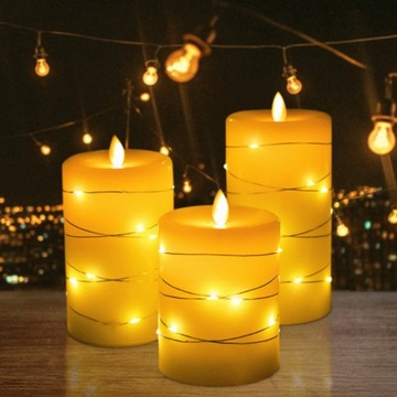 Свечи Tealight Подсвечники Светодиодные электрические лампы
