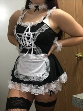 ЖЕНСКИЙ КОМПЛЕКТ СЕКСУАЛЬНОЙ НАРЯДКИ ГОРНИЧНОЙ