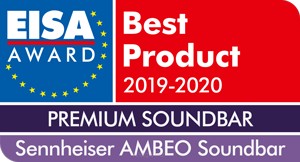 Премиальная награда Sennheiser Ambeo Max Soundbar от EISA