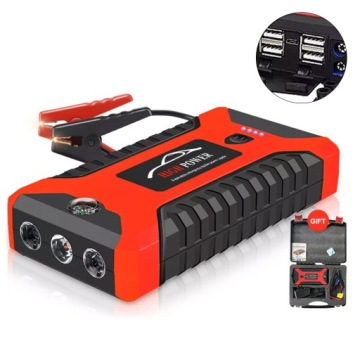 Startér Do Auta Powerbank Autostartovací Zařízení 99800 Mah S Klipem
