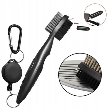 Щетка для гольф-клюшки с карабином