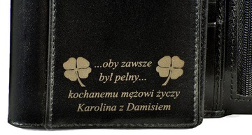 Etui na klucze WITTCHEN 21-2-262 czarne + GRAWER