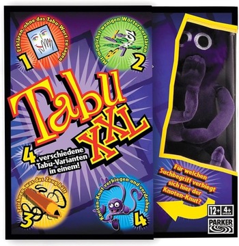 Hasbro E6996EU5 Tabu XXL Gra Planszowa wer
