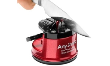 Точилка для ножей AnySharp Classic Red с точильным камнем