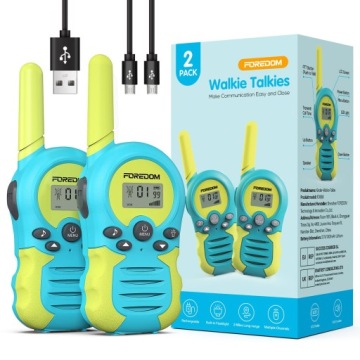 Foredom Walkie Talkie Для Дітей 3-12 років Акумуляторний 8 Каналів Дальність 3 км