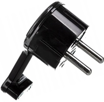 УГЛОВАЯ ВИЛКА УЛЬТРА ПЛОСКАЯ СКЛАДНАЯ РУЧКА, ЧЕРНАЯ