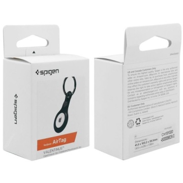SPIGEN VALENTINUS APPLE AIRTAG ЧЕРНЫЙ
