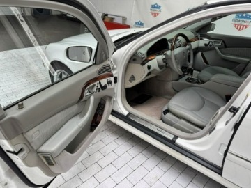 Mercedes Klasa S W220 2001 Mercedes S 600 LONG Biały W12 365KM Gotowy do, zdjęcie 20