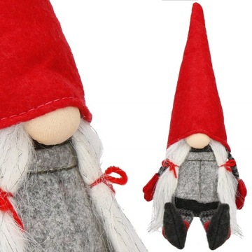РОЖДЕСТВЕНСКАЯ ЕЛКА ГНОМ ПОДАРОК ​​СИДЯЩИЙ ГНОМ ГНОМ