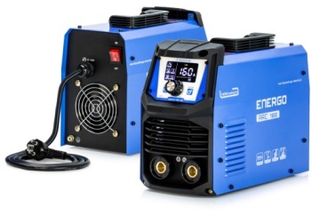 ИНВЕРТОРНЫЙ СВАРОЧНЫЙ АППАРАТ MMA TIG ENERGOarc 160A С АВТОЗАТЕМНЯЮЩИМСЯ каской