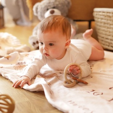 ОДЕЯЛО для фотографий с именем и месяцами ФОТО ОДЕЯЛО