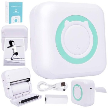 МИНИ ПОРТАТИВНЫЙ ТЕРМОПРИНТЕР ДЛЯ ДЕТЕЙ + БЕСПЛАТНО