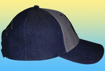 КЕПКА МУЖСКАЯ BASHER REAL MADRID, СИНИЙ ДЕНИМ