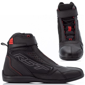 Короткие мотоциклетные ботинки RST Frontier Black/Red 41