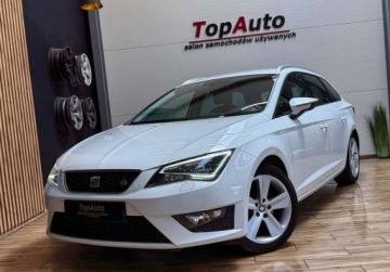 Seat Leon III ST Facelifting 1.4 EcoTSI 150KM 2017 Seat Leon 1.4 TSI DSG GWARANCJA bezwypadkowy navi FR 1.4 Benzyna, zdjęcie 15