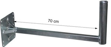 КРОНШТЕЙН МАЧТОВЫЙ для антенны УСИЛЕННЫЙ, 70 см до стены