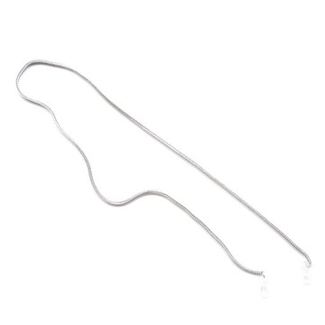 ŁAŃCUSZEK DO OKULARÓW METALOWY SREBRNY TYPU LINKA DŁUGOŚĆ 64CM