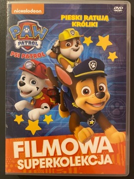 Film Psi Patrol. Pieski ratują króliki płyta DVD
