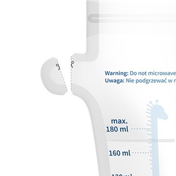 BABYONO СУМКИ ДЛЯ ХРАНЕНИЯ ПИЩЕВ 180 мл