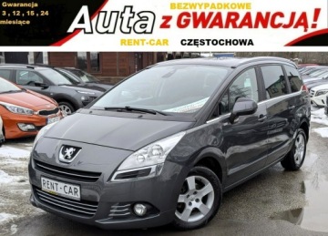 Peugeot 5008 I Minivan 1.6 HDi FAP 115KM 2013 Peugeot 5008 1.6HDi 115PS OPŁACONY Bezwypadkowy