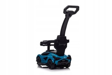 Lamborghini Push Ride On 3in1 Barriers Синий
