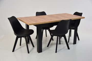 Стол обеденный раздвижной Craft 80x120/160 C-2