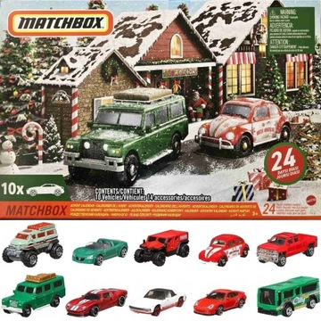 MATCHBOX KALENDARZ ADWENTOWY 24 NIESPODZIANKI 10 AUTEK MATTEL HLH04