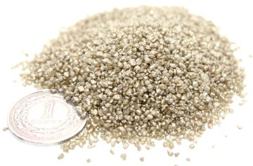 Kamyczki dekoracyjne złote grysik złoty 1mm 0,5 kg