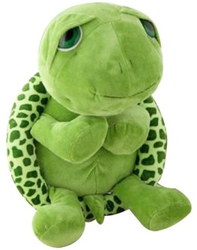 ŻÓŁW maskotka pluszak miękka DUŻA 35 cm