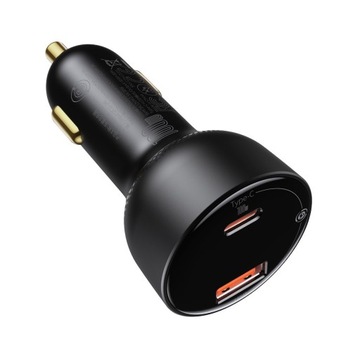 ŁADOWARKA SAMOCHODOWA BASEUS USB + USBC 100W