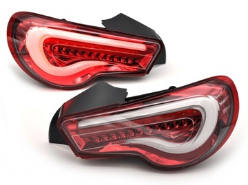 Oryginalne Valenti lampy tylne diodowe full LED Subaru BRZ Toyota GT86 red