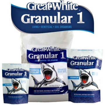 MIKORYZA GRANULAT - GREAT WHITE GRANULAR ONE 1KG