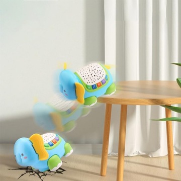 ИГРУШКА ДЛЯ РЕБЕНКА СЛОН МУЗЫКАЛЬНЫЙ СЕНСОР ДЛЯ РЕБЕНКА ЗВУКОВОЙ ПРОЕКТОР